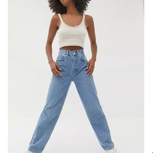 ISO BDG High Waisted Baggy Jean - Medium Wash
